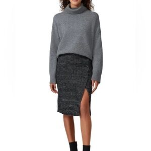 Club Monaco Clert Cutaway Pencil Skirt Size 00